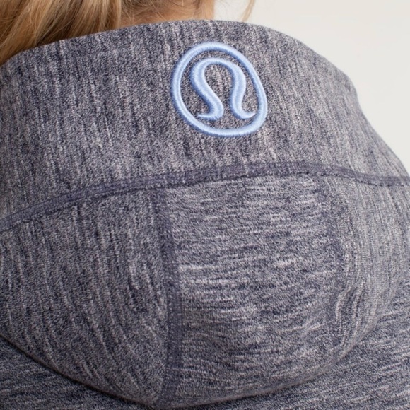 Rare Lululemon Scuba Hoodie Jacket Deep Indigo 2012 Retired Edition Size 6 - Picture 4 of 10